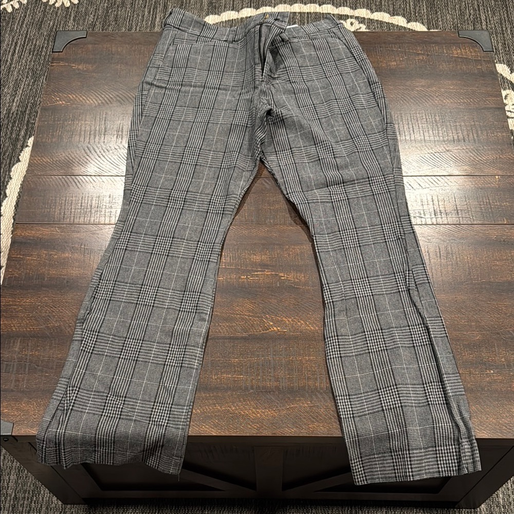 Old Navy Gray Boot Cut Flare Pants